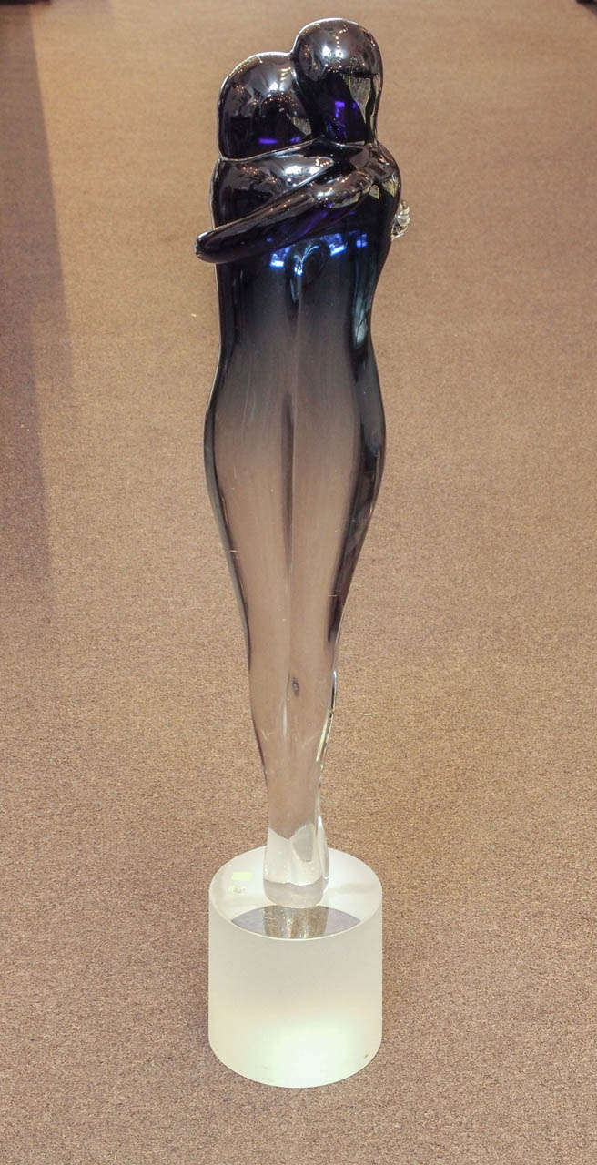 Beautiful Venetian Glass Sculpture titled 