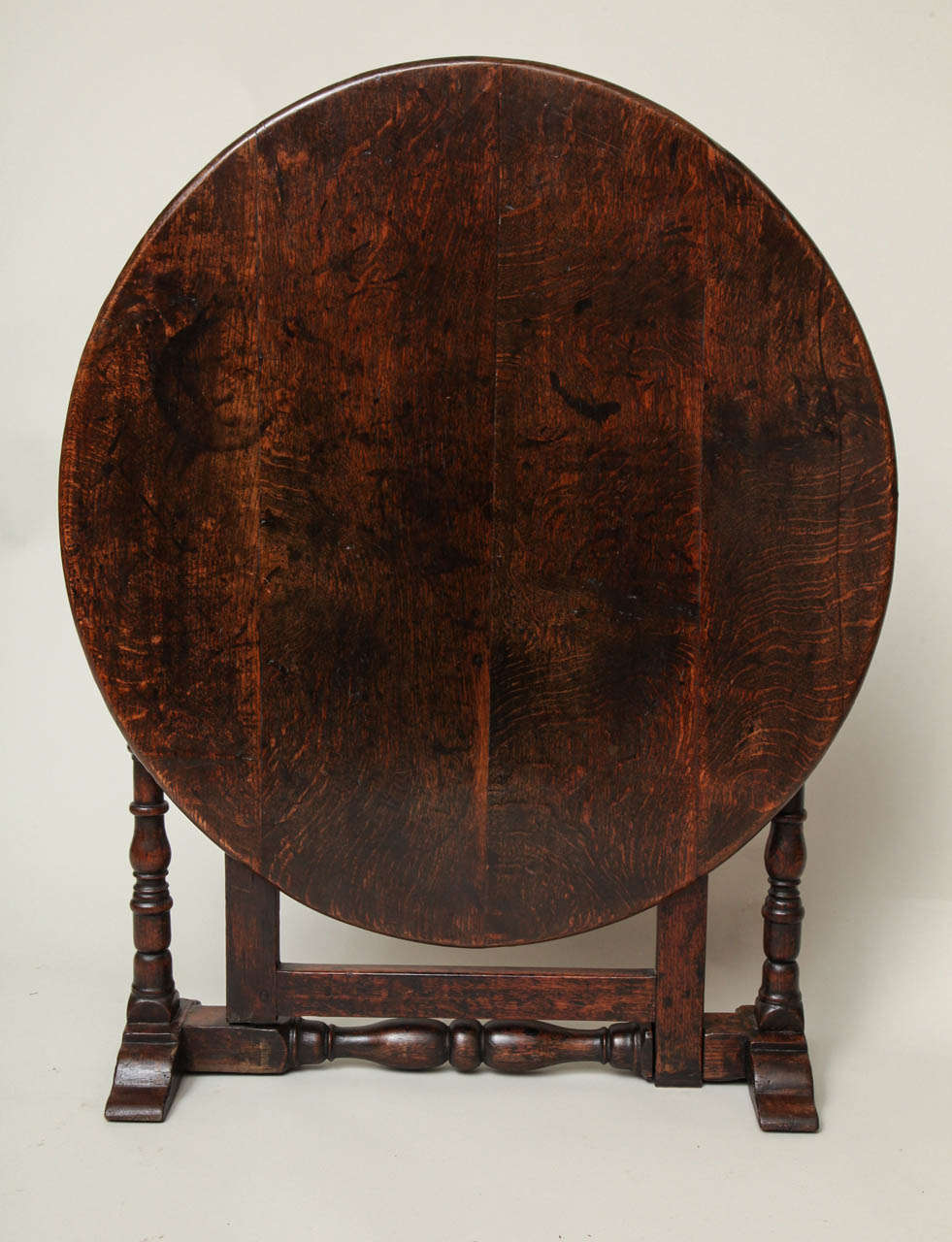 Country 19th Century English Oak Coaching Table