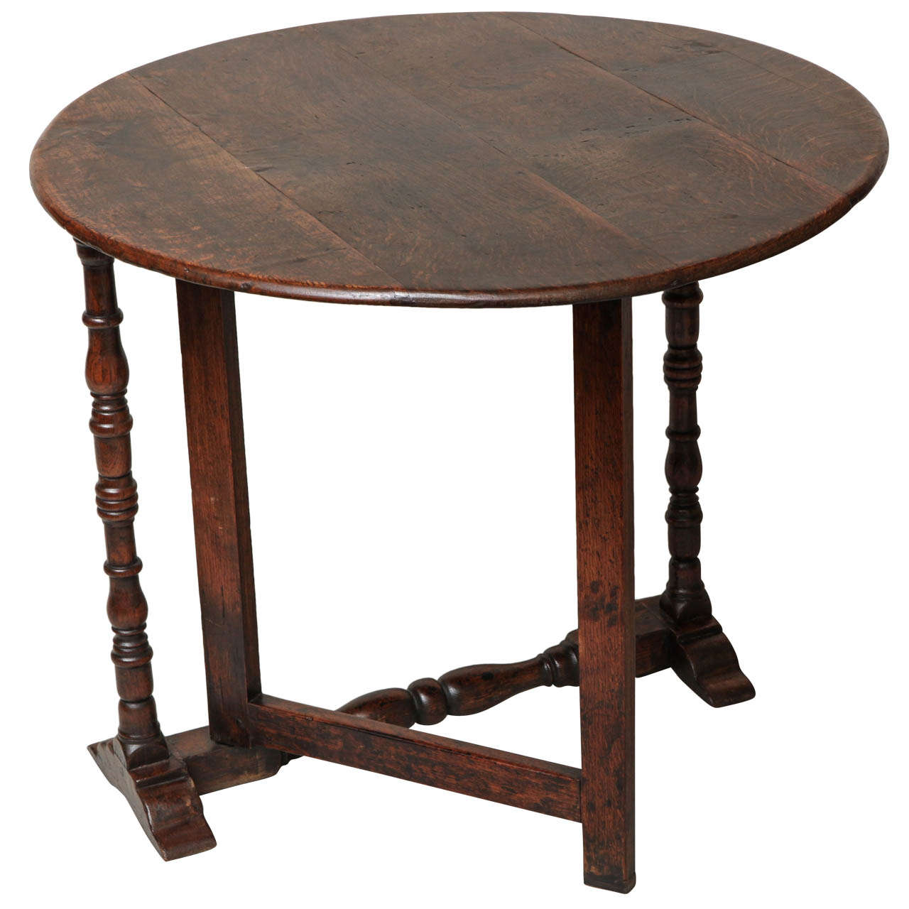19th Century English Oak Coaching Table