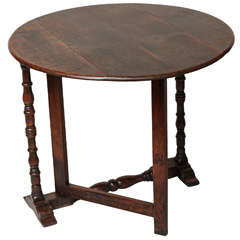 Antique 19th Century English Oak Coaching Table