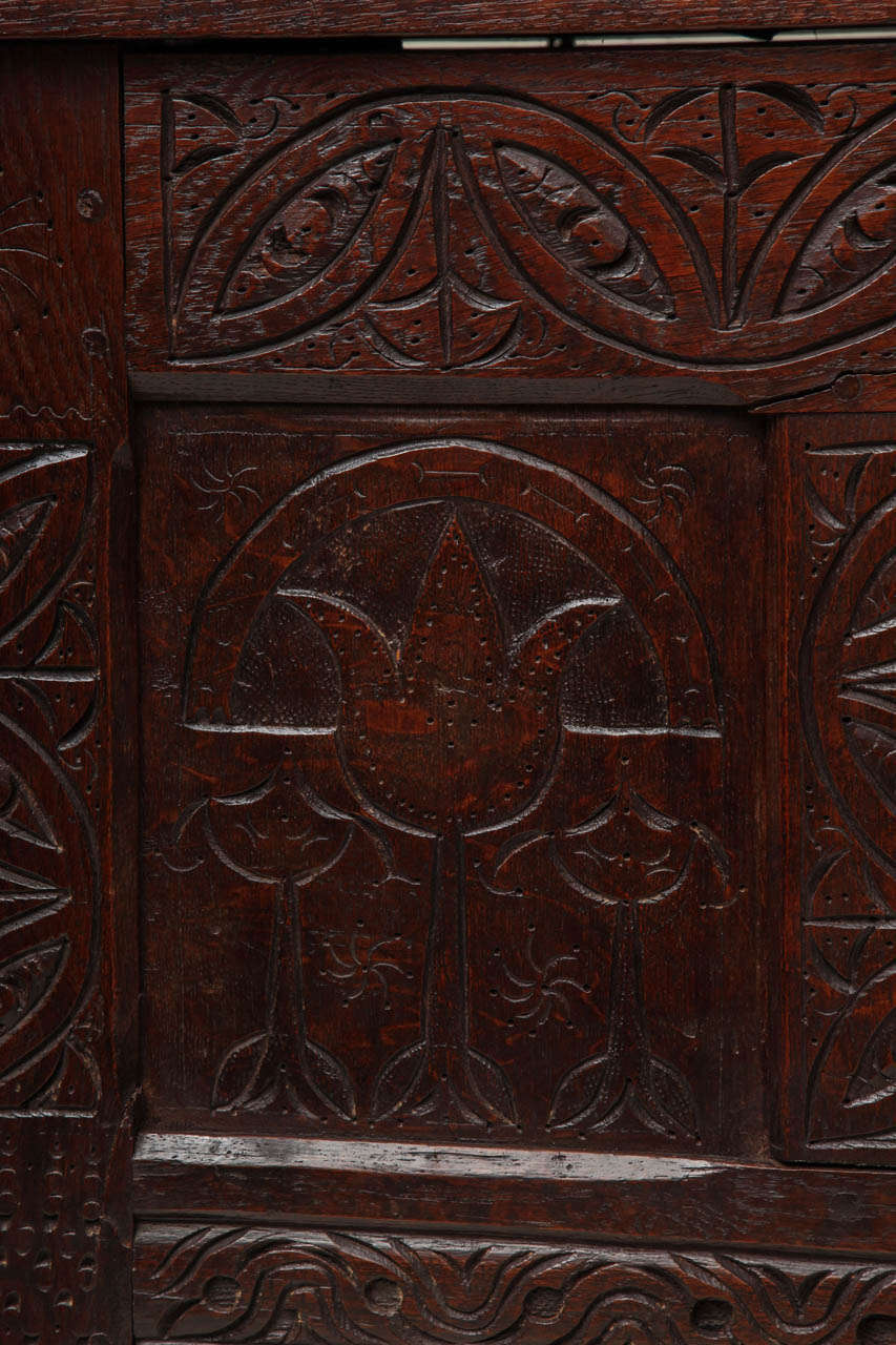 18th Century and Earlier 17th Century English Oak Coffer