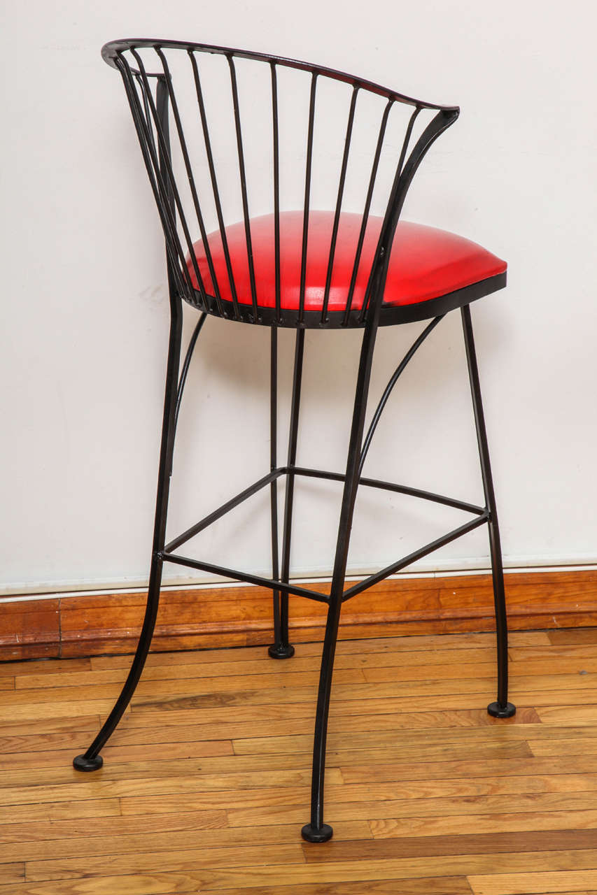 Vintage Russell Woodard Bar Stools For Sale at 1stdibs