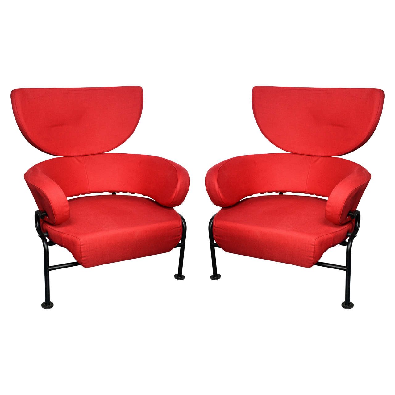 Pair of 1957 Armchairs by Franco Albini