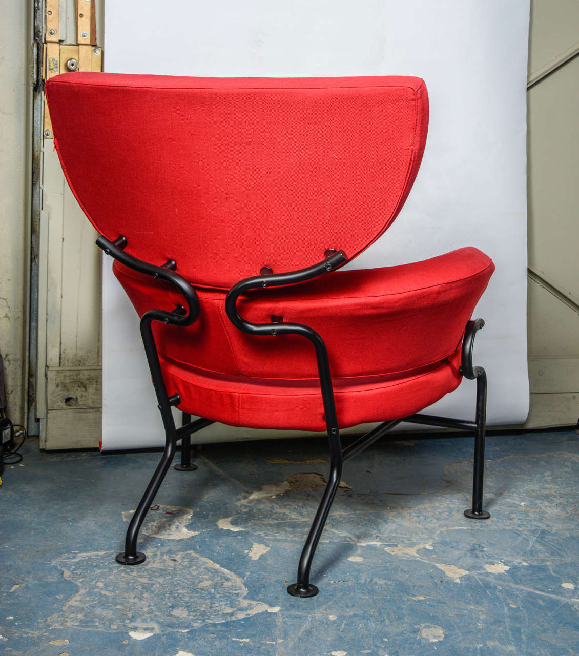 Steel Pair of 1957 Armchairs by Franco Albini