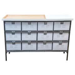 Used Industrial Storage Bins/Cabinet/Lockers