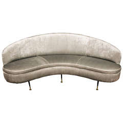 Elegant Curved Sofa
