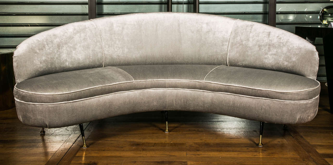 Elegant Curved Sofa
