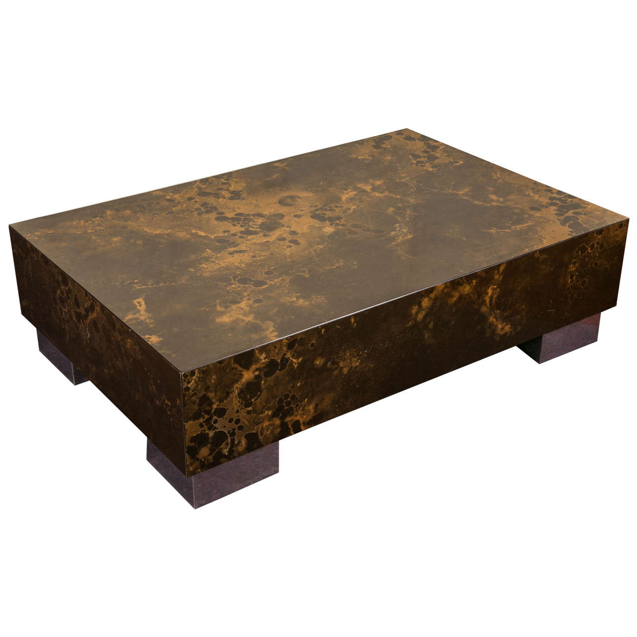 Rectangular Coffee Table, 1970 For Sale