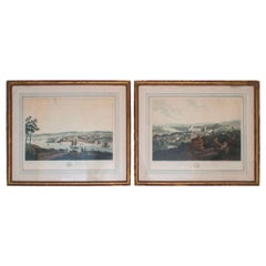 Pair of Engravings of Scottish Villages Published by Smith and Elder, London
