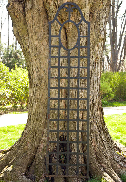 Wroughtiron Trellis at 1stDibs wrought iron trellis, rod iron