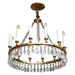 A round ring form Neo Classic design chandelier