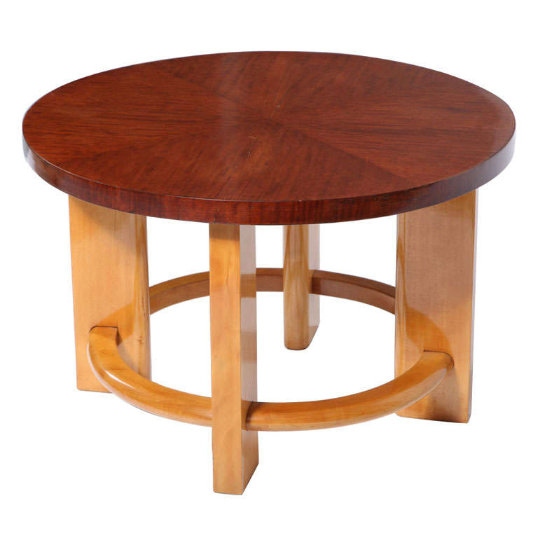 French Art Deco Side Table For Sale