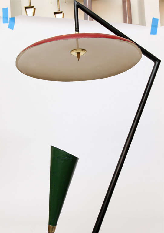 A Rare Early 1950's Italian  Sculptural Floor Lamp 2