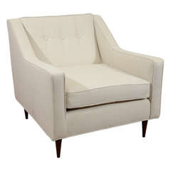 Mid Century Club Chair Attributed to Milo Baughman