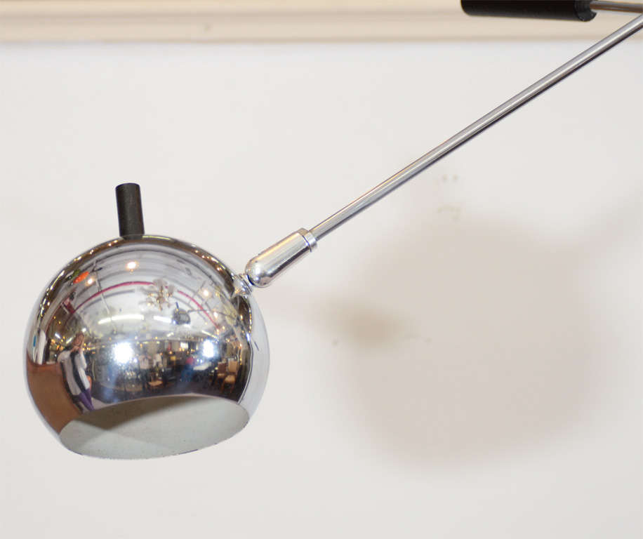 20th Century Mid Century Three Light Floor Lamp by Lightolier