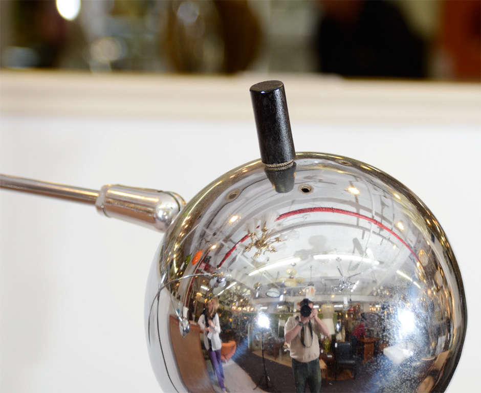 Mid Century Three Light Floor Lamp by Lightolier 2