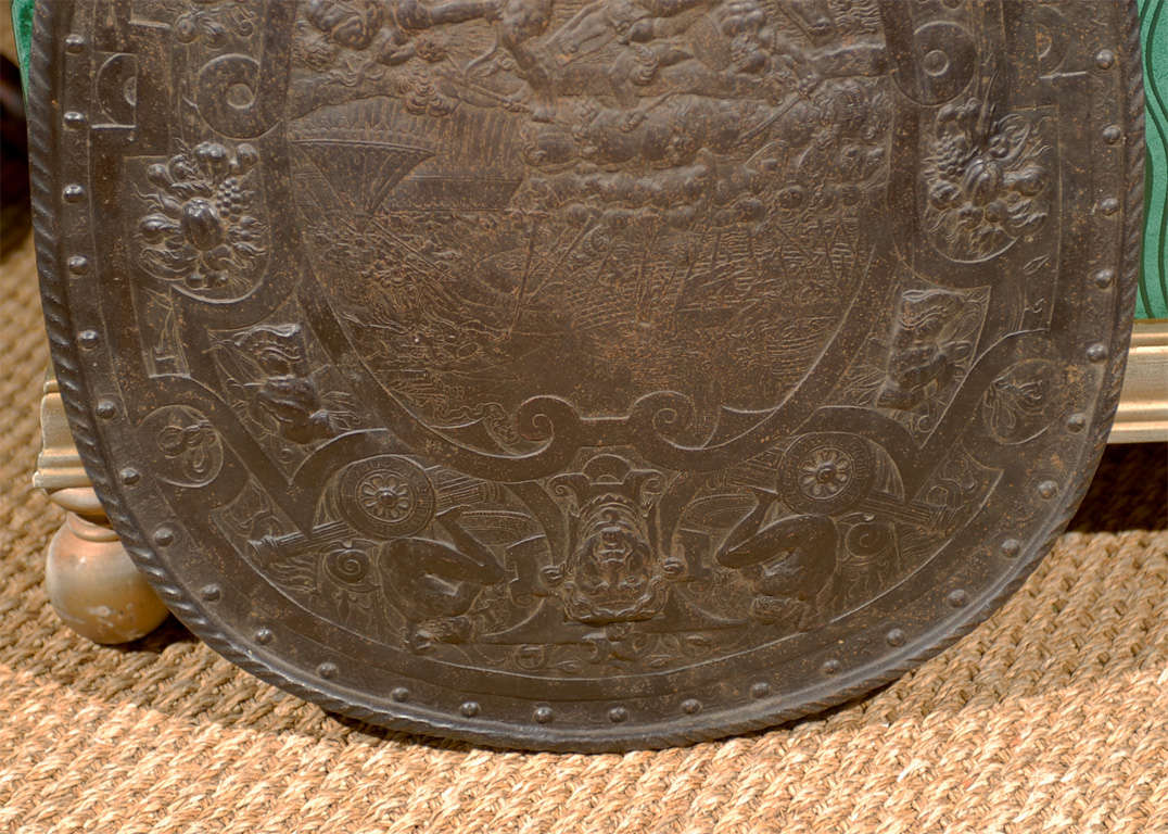 19th Century Bronze Shield 1