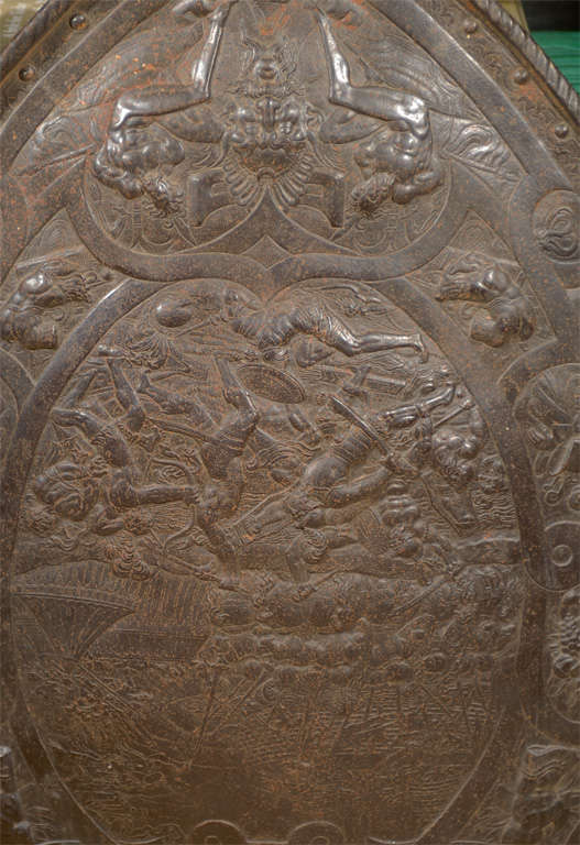 19th Century Bronze Shield 2