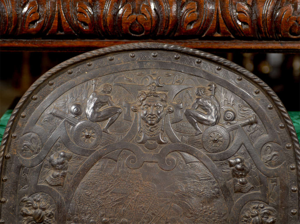 19th Century Bronze Shield 4