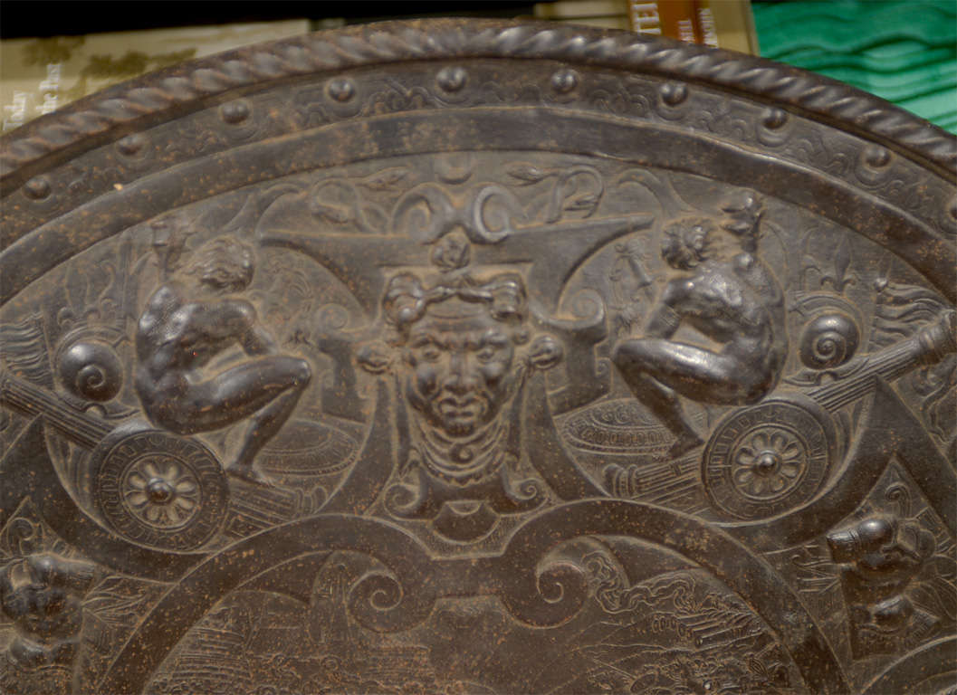 19th Century Bronze Shield 6