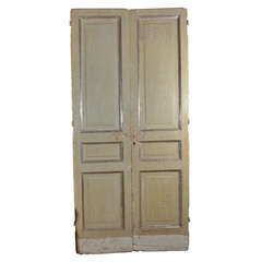 Pair 18th c. Italian Doors