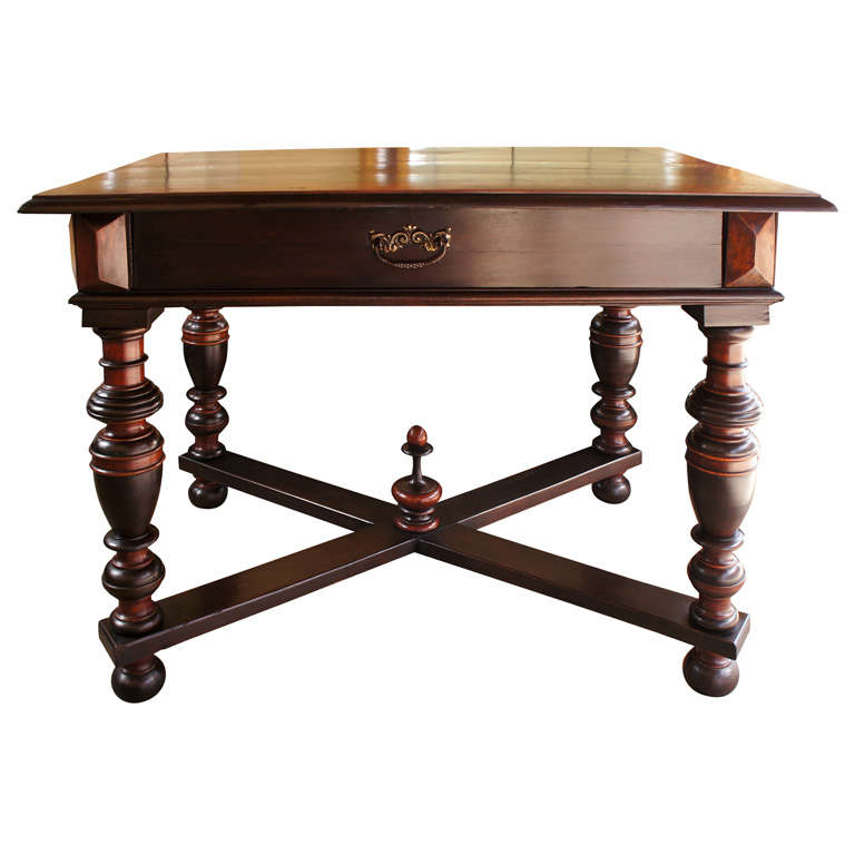 A Dutch or Flemish Side Table For Sale