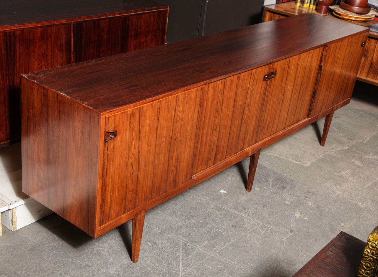 Scandinavian Modern Midcentury Rosewood Sideboard by Rosengren Hansen