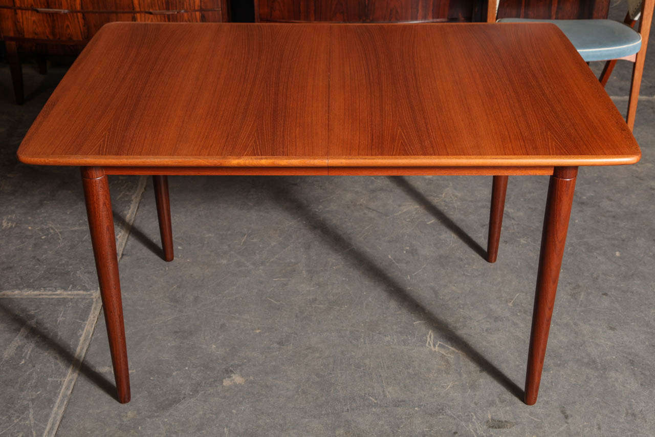 Original Gustav Bahus Norwegian Teak Dining Table