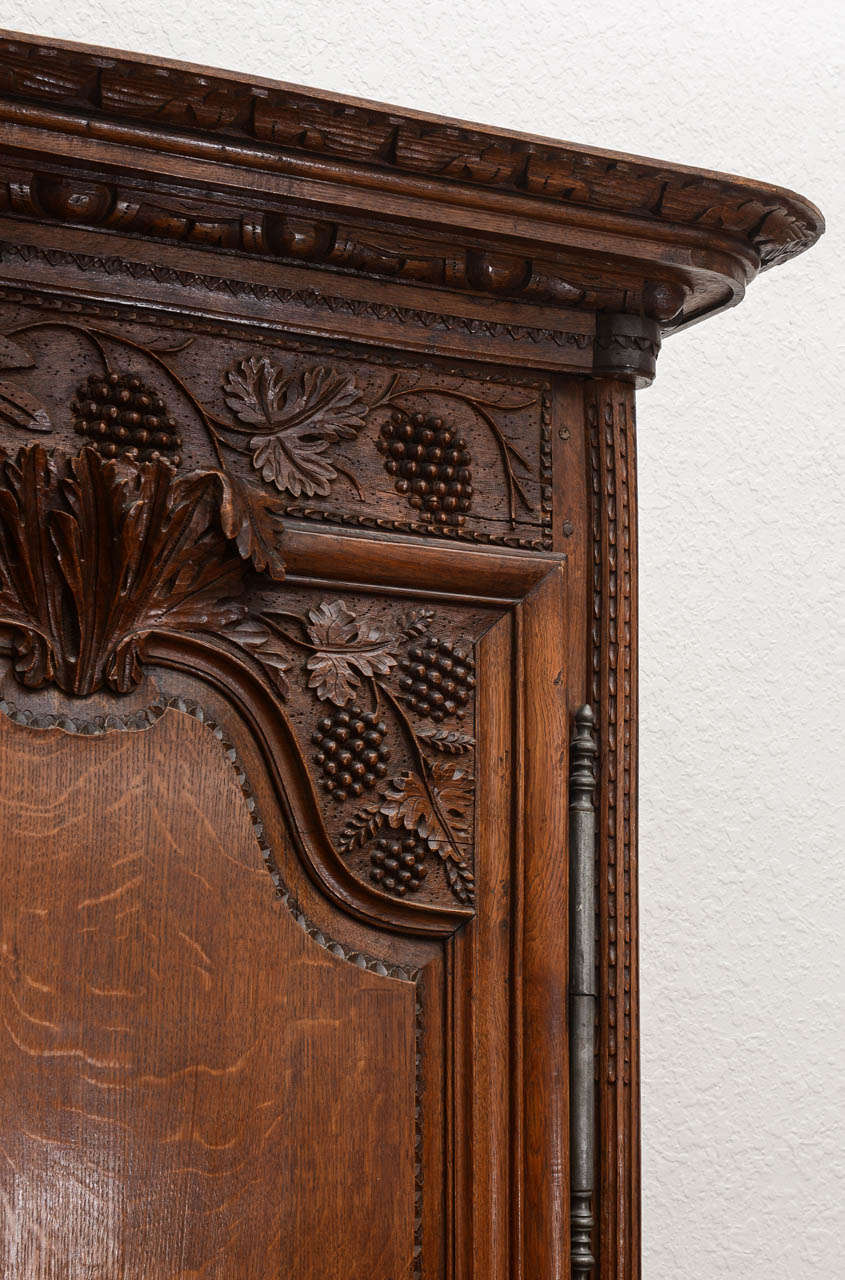 French Two-Door Armoire, 19th Century For Sale 2