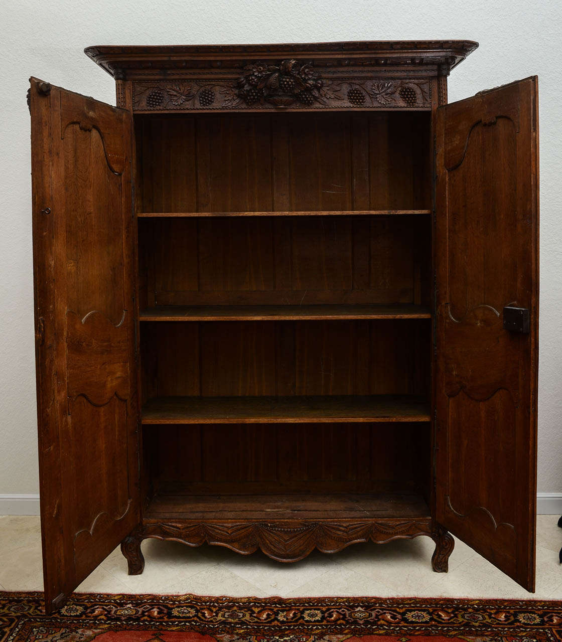 French Two-Door Armoire, 19th Century For Sale 4