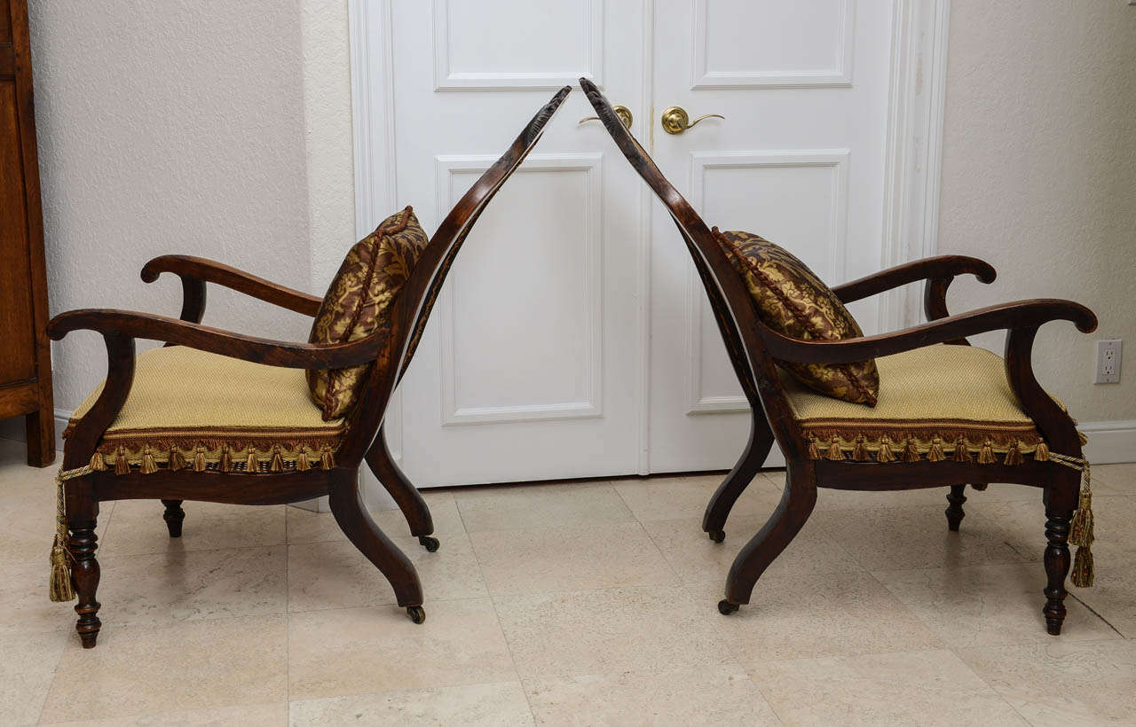 Pair of French Armchairs, 19th Century 2