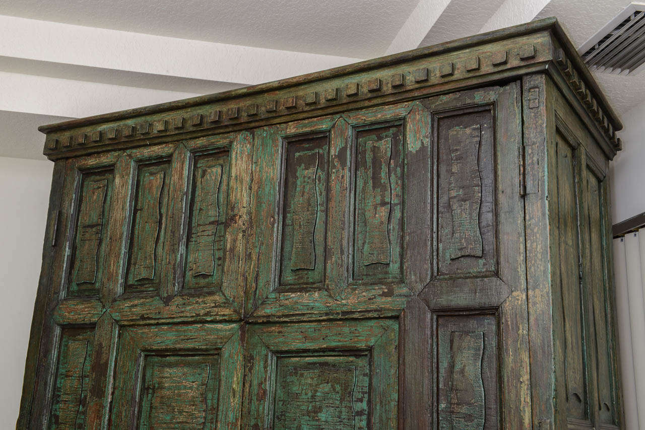 Huge Cabinet with Painted Finish, 19th Century 4