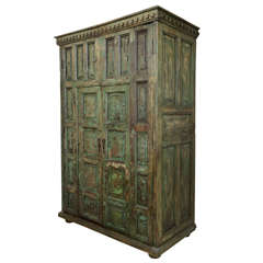Huge Cabinet with Painted Finish, 19th Century