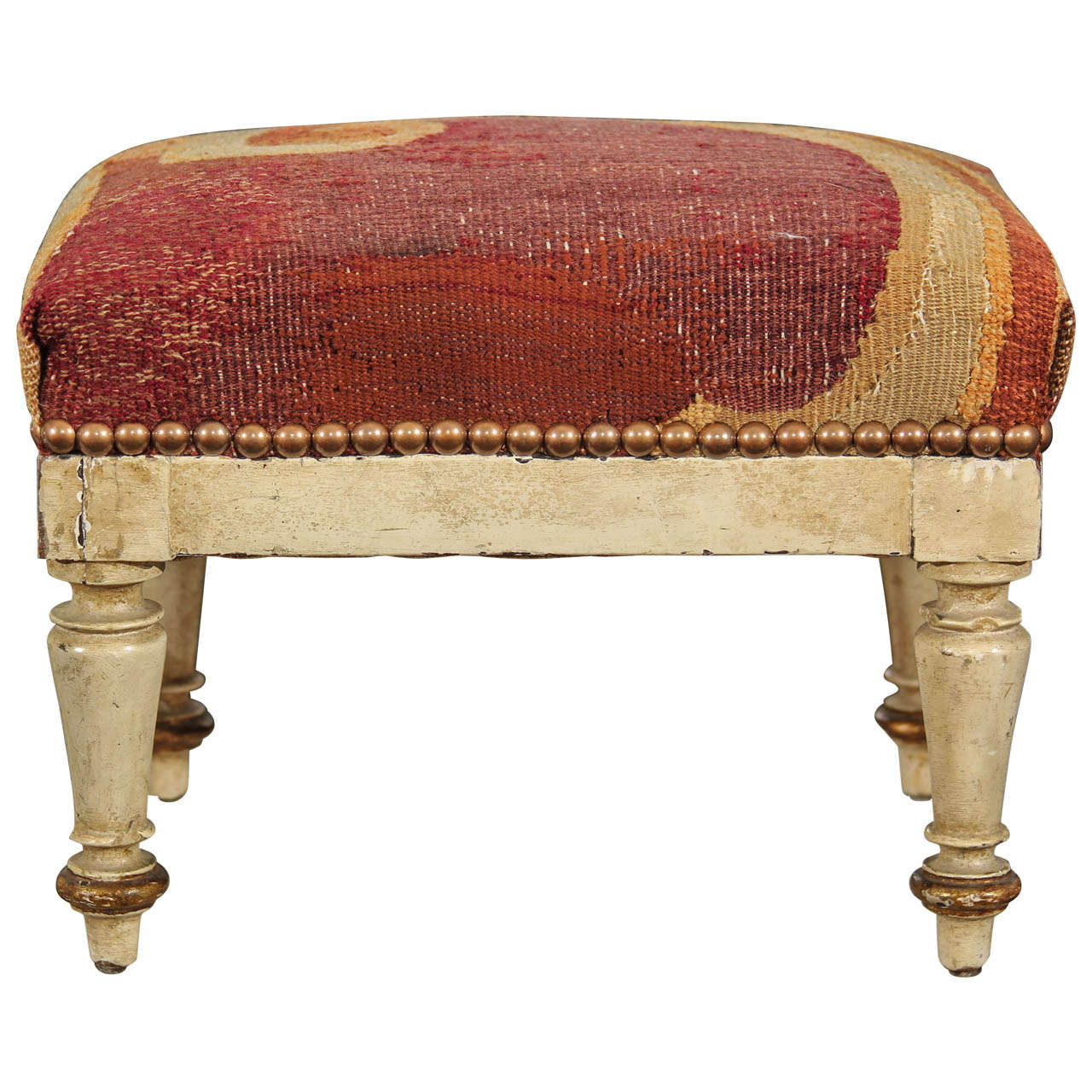 19th Century Louis Phillipe Foot Stool For Sale