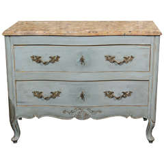 Painted Louis XV Style Chest