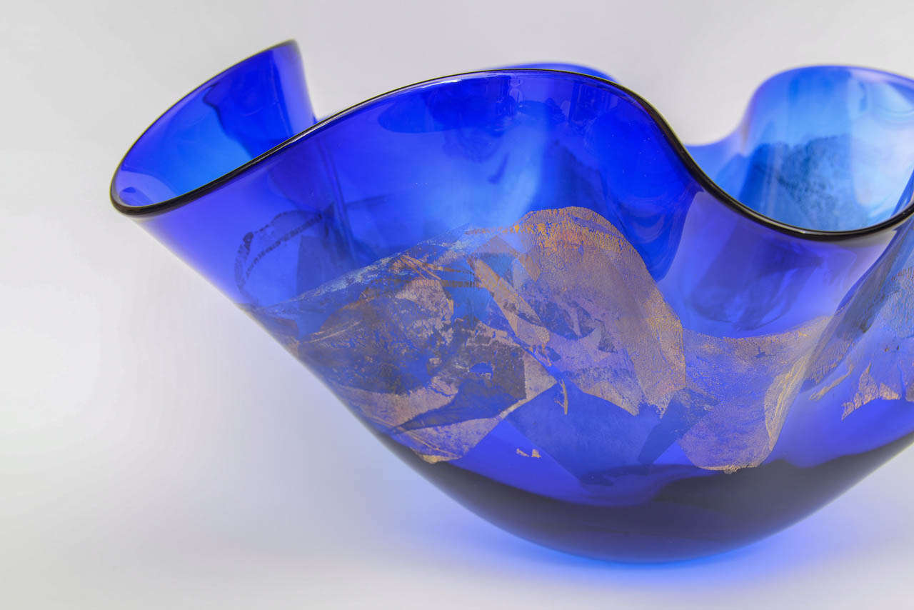 Unusually Larges Murano Centre Piece Bowl by Mauro Becchini 2