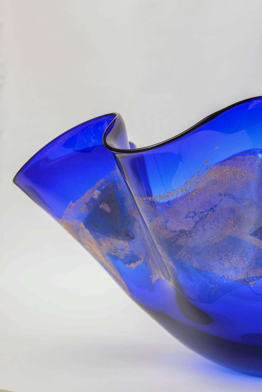 Unusually Larges Murano Centre Piece Bowl by Mauro Becchini 6