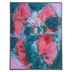 20th Century Abstract by Jan Sivertsen, "Rose-Sprinx, " 2002