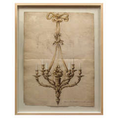 Framed Chandelier