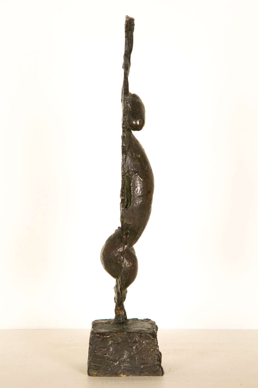 Modern Sculpture in Bronze by Robert Couturier 