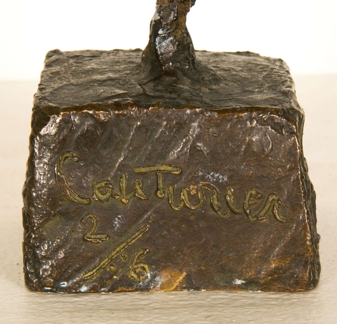 Mid-20th Century Sculpture in Bronze by Robert Couturier 