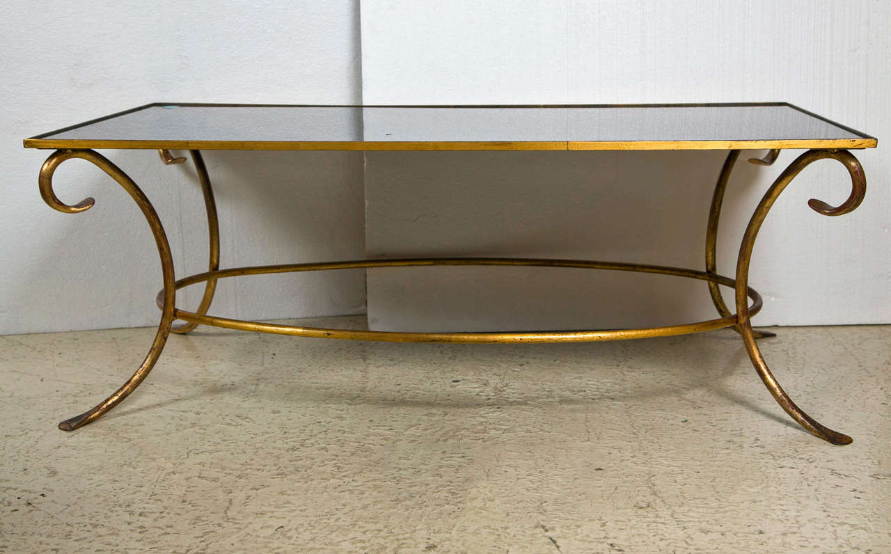 Hollywood Regency Style Coffee Table  2