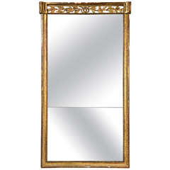 Antique Fine Early 19th Century Pier Wall Mirror