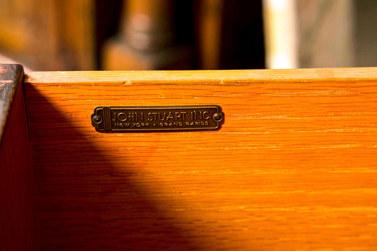 American Pair of John Stuart Bachelor Chests