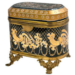 19th Century Lidded Bronze Box