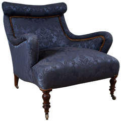 A Napoleon III Upholstered Armchair