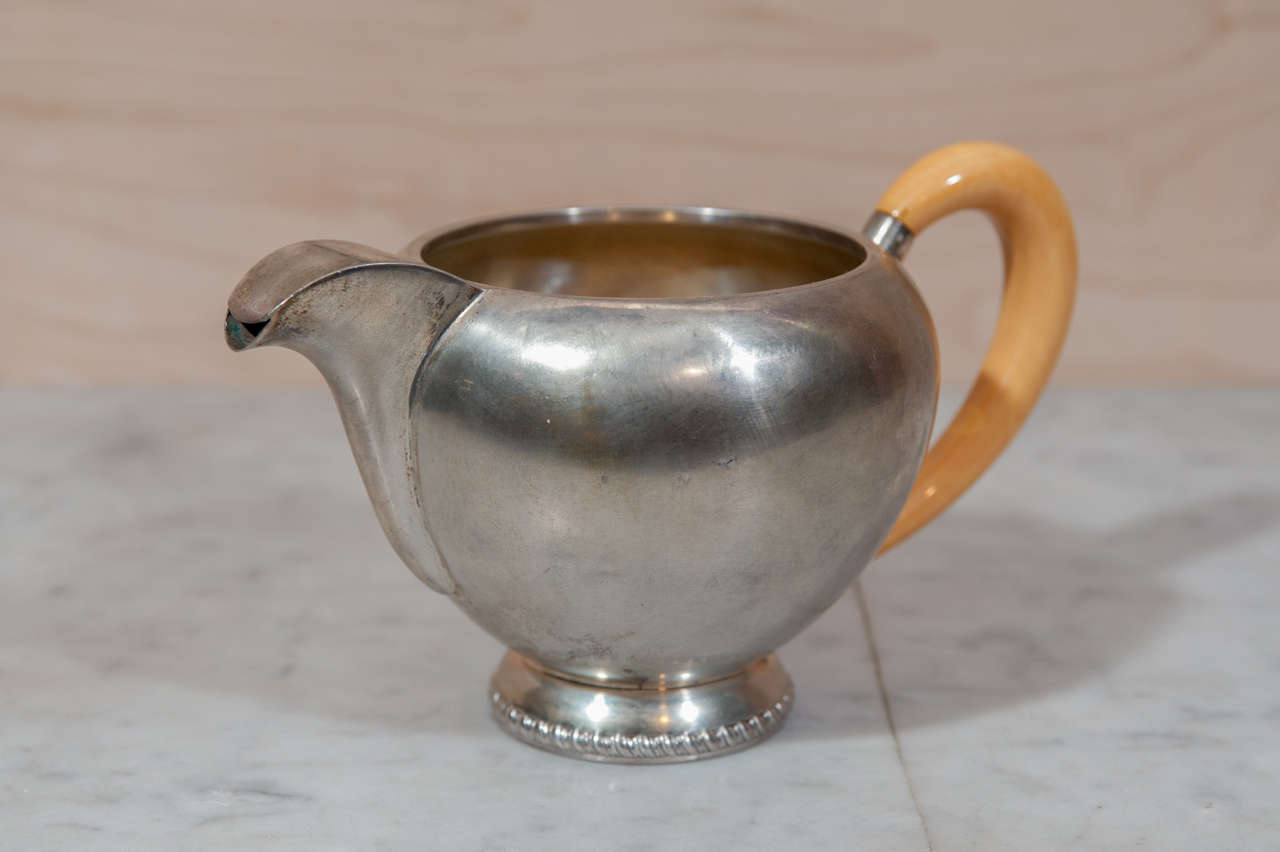 Italian Silver Tea Set 4
