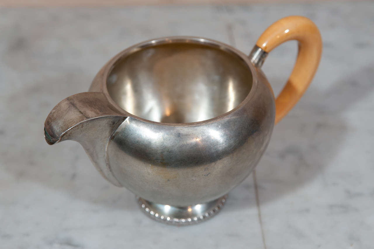 Italian Silver Tea Set 5