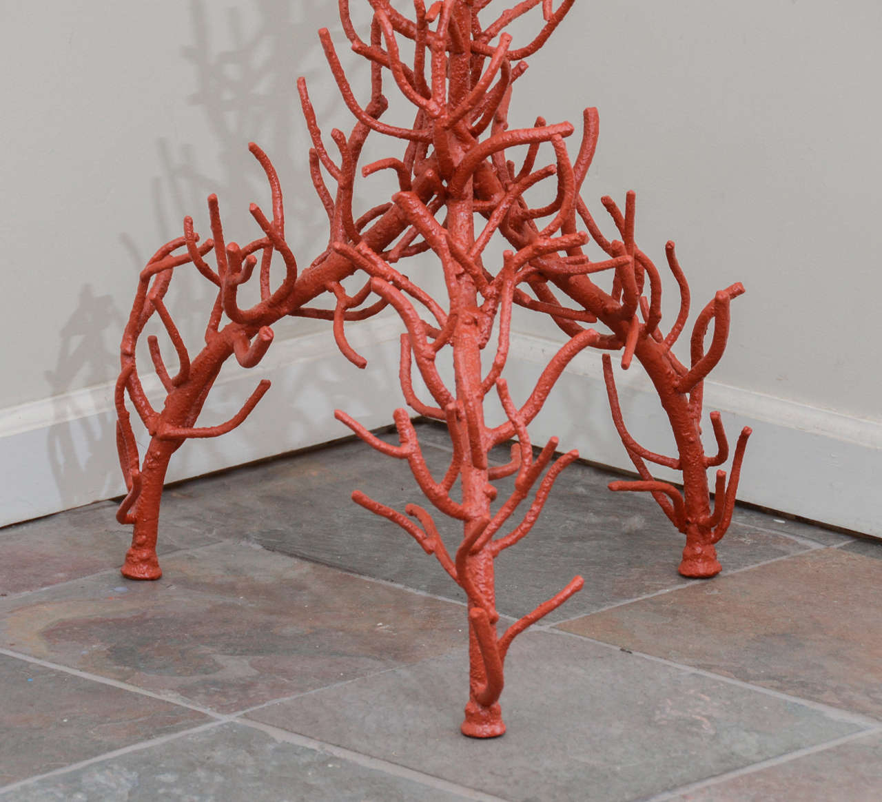 Late 20th Century Beautiful coral style floor lamp