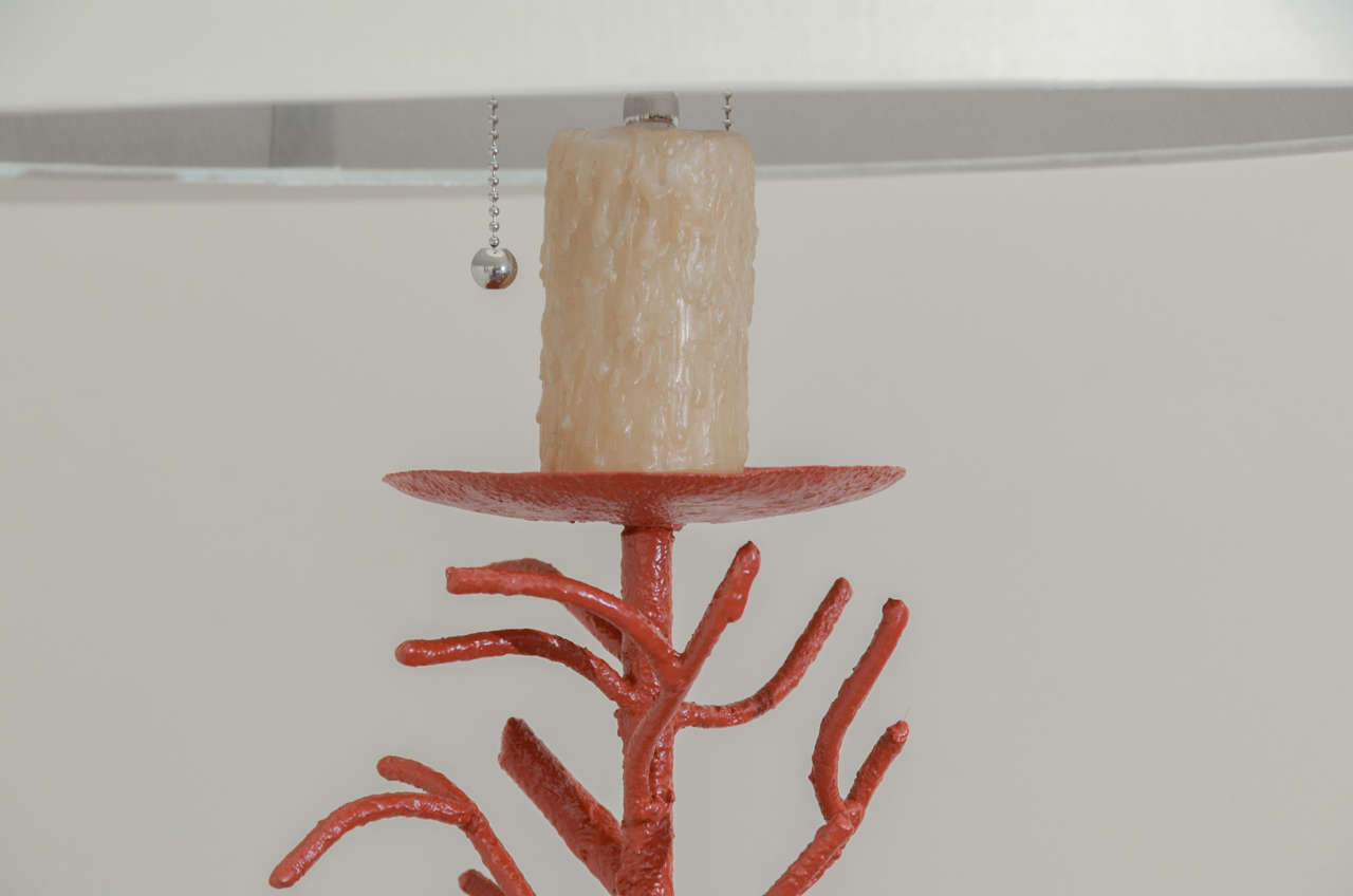 Beautiful coral style floor lamp 1